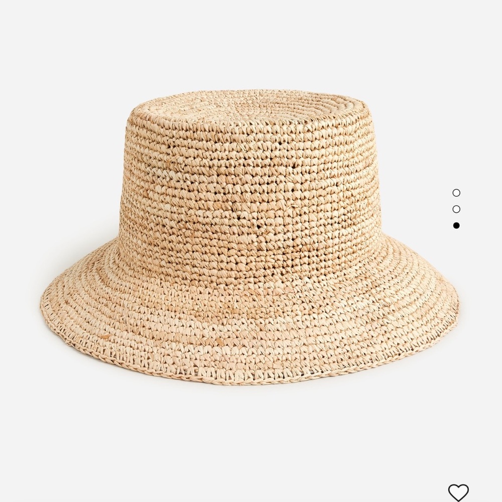 J. Crew Raffia Bucket Hat